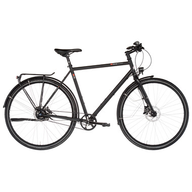Bicicleta de viaje VSF FAHRRADMANUFAKTUR T-700 DIAMANT Shimano Alfine 11 Gates / Discos Shimano Deore Negro 2021 0